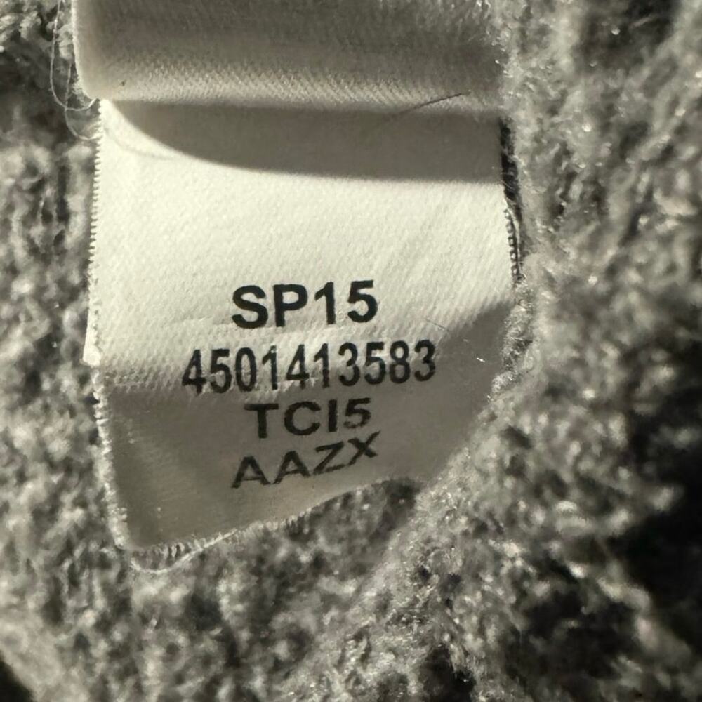 The North Face M Medium Women's hoodie jacket gray Purple logo pullover top - Picture 4 of 6